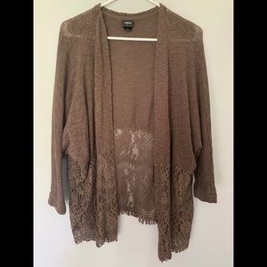 Dark Brown Cardigan